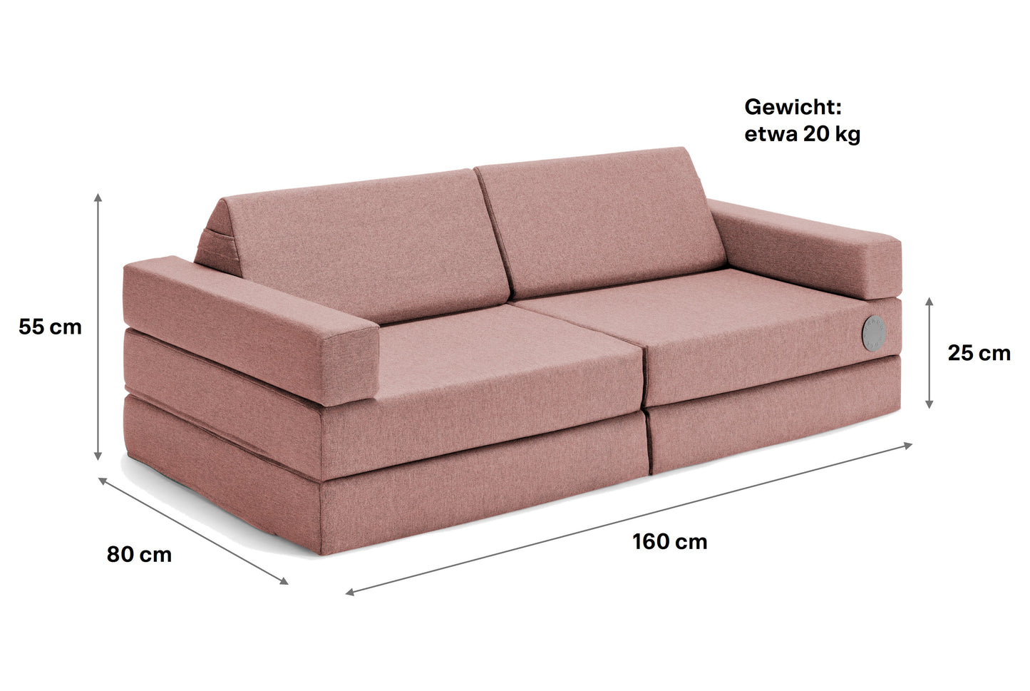 Wonderwuzz Spielsofa Classic